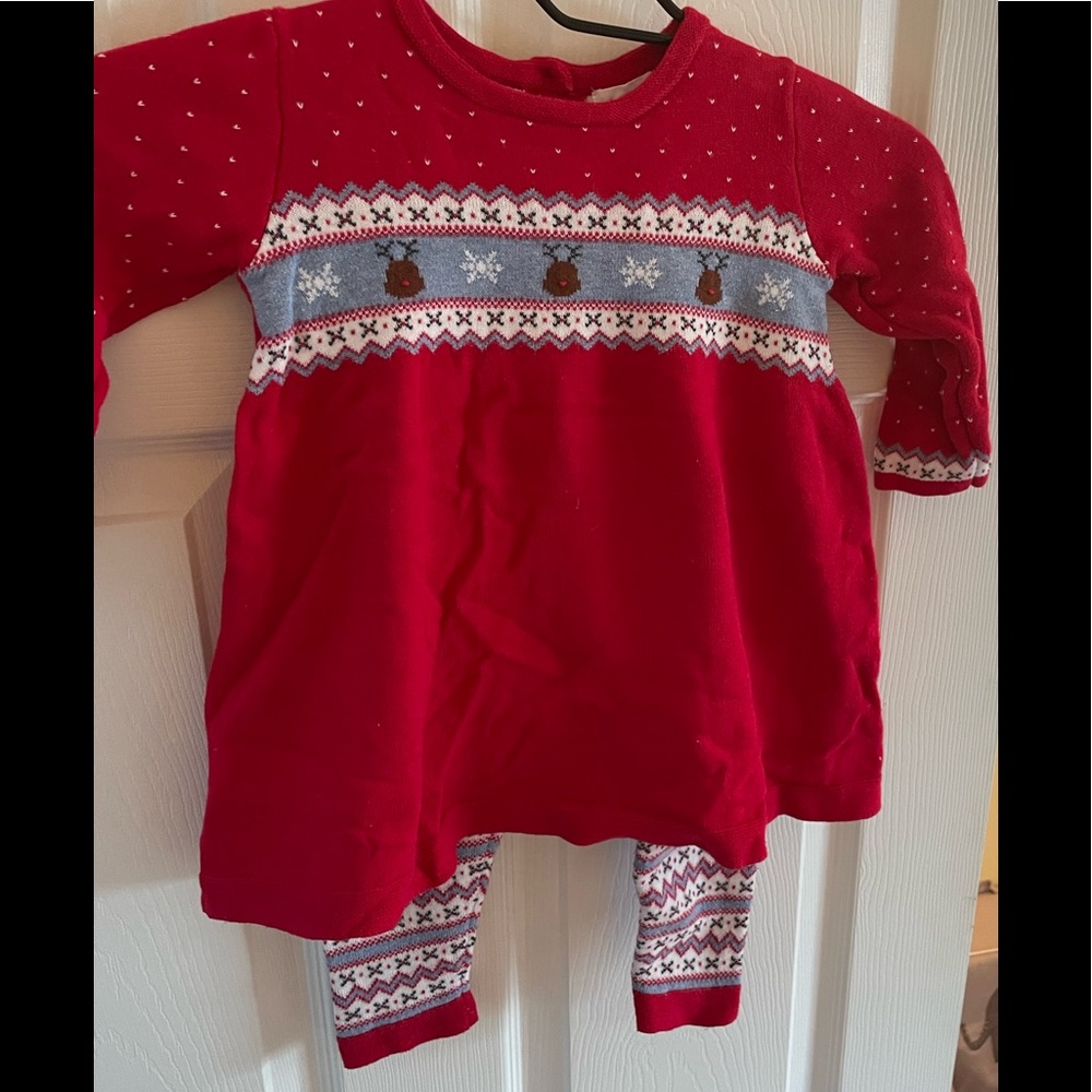 Angel dear dress and leggings set